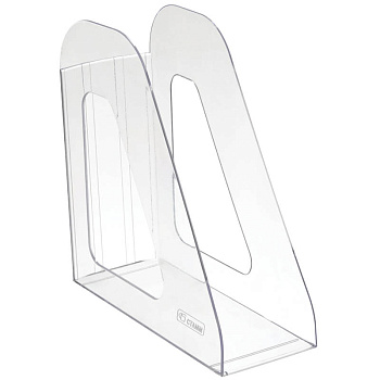 Лоток д/бумаг вертикальный СТАММ, "Фаворит", прозрачный, ЛТ701, 1/14, 216000