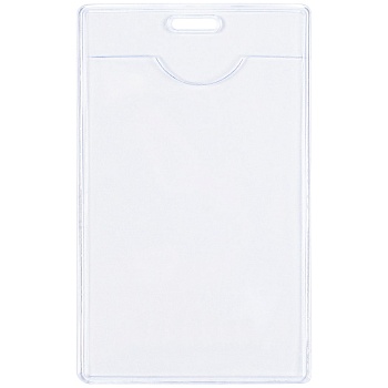 Бейдж вертикальный 63*100мм Berlingo без держателя, PDk_00010, 1/10, 221498