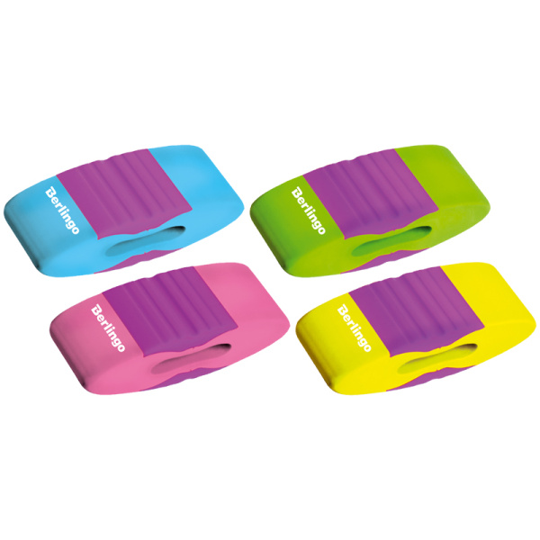 Ластик Berlingo "Color Zone" прямоуг., термопл. резина, 56*23*14мм, 1/24, BLc_00280, 248600