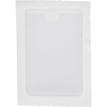 Карман самоклеящийся Attache для визитных карточек (65x98 мм, 10 штук)  478268