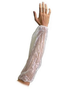 Нарукавники п/э белые ЭКОНОМ, 50 пар 4680003696514, 394648