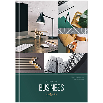Бизнес-блокнот А5 120л, OfficeSpace "Stylish workplace", глянец., 271450