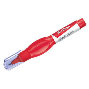 Корректирующий карандаш 8мл Berlingo, металлический наконечник, KR 536, 1/12, 255111, Китай