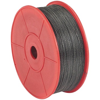 Проволока для опломбирования стальная витая 400 м, 11002, 144319