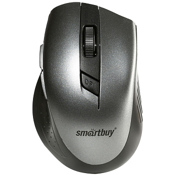 Мышь беспроводная Smartbuy ONE 602AG, серый, USB, 6btn+Roll, 321290