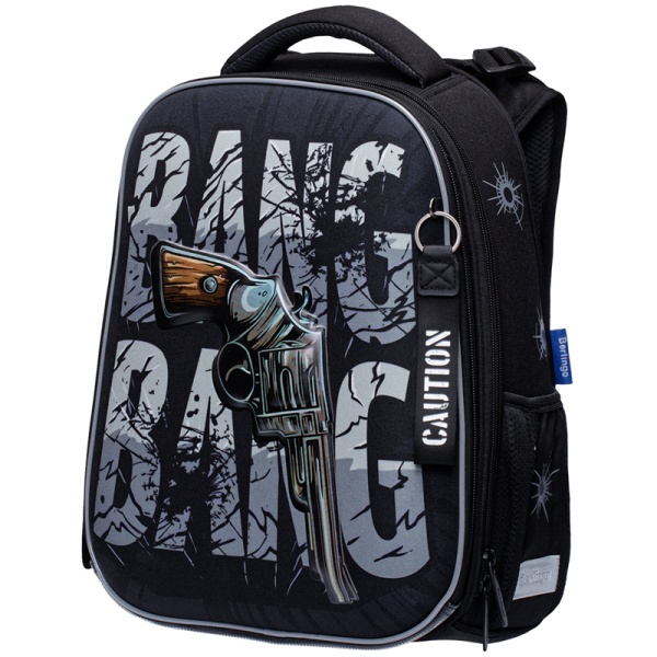 Ранец Berlingo Expert "Bang Bang" 37*28*16см, 2 отделения, 2 кармана, анатомическая спинка, 313318