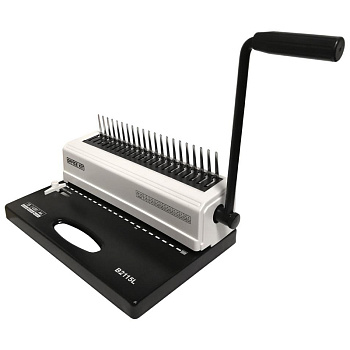 Брошюровщик Office Kit B2115L, пластиковая пружина, перфорация 15л, переплет 450л, 332636