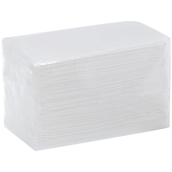 Салфетки бум 21,6*33см 1-сл 225л белые (N4) OfficeClean Professional, для диспенсеров, 1/16 290893