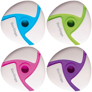 Ластик Berlingo "Windmill" треугольный, термопласт. резина, 45*45*12мм, 1/24, BLc_00300, 248602