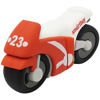 Память 16GB, Smart Buy "Wild series" Мотоцикл, USB 2.0 Flash Drive, черный, 248805